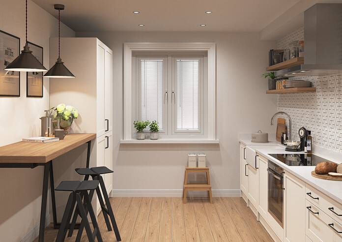 Venetian, Linen White - Perfect Fit Blind - Image 7